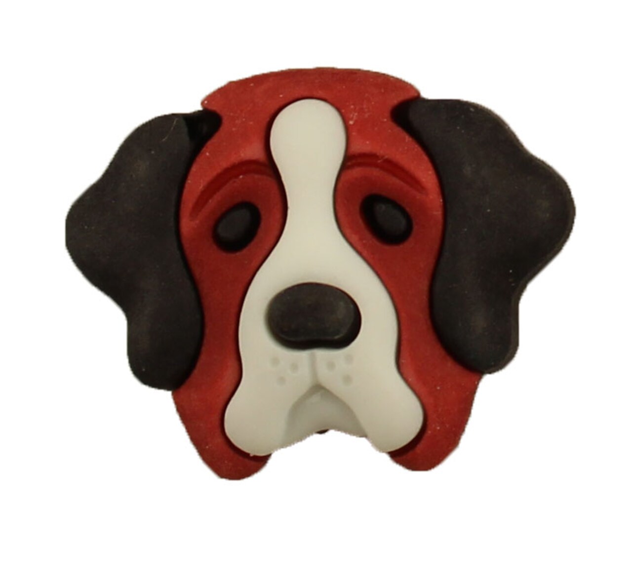 Buttons Galore and More 3D Bulk Buttons - Saint Bernard - 25 Buttons